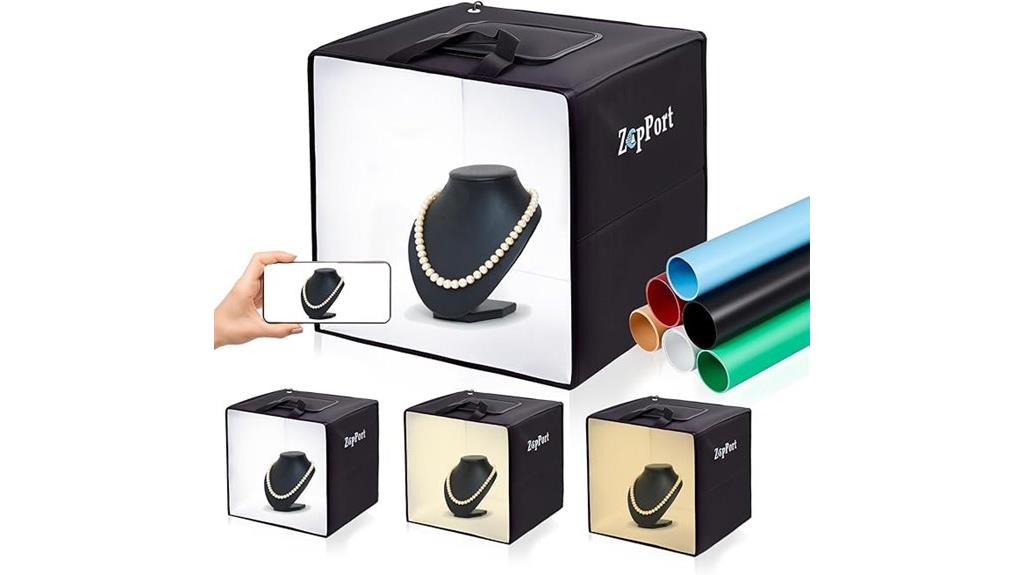 photo studio with led backdrops