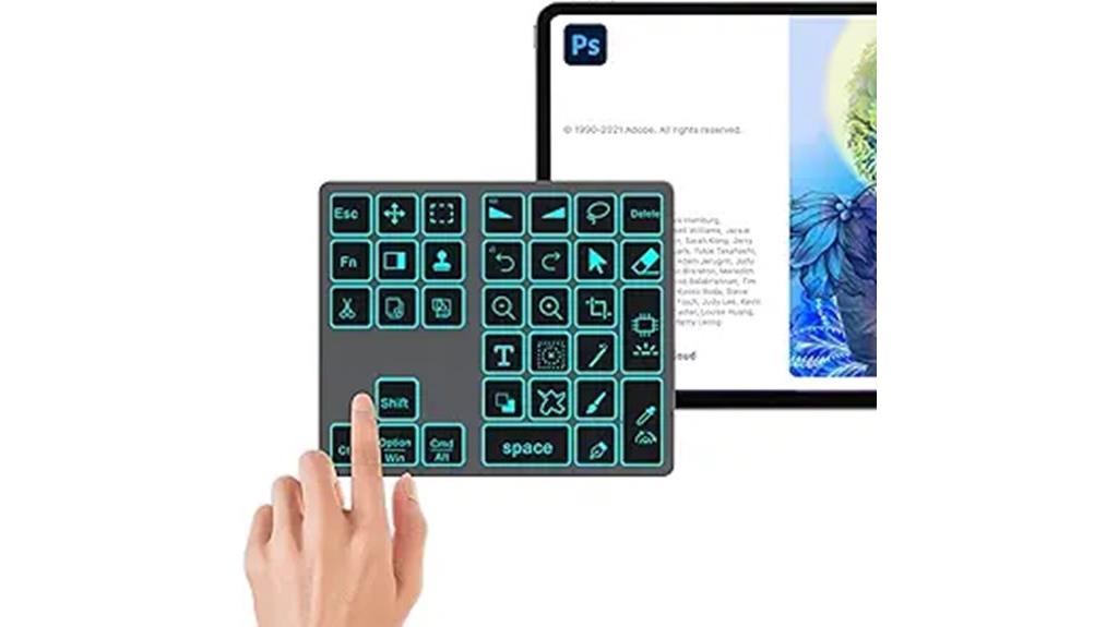 photoshop shortcut keyboard device