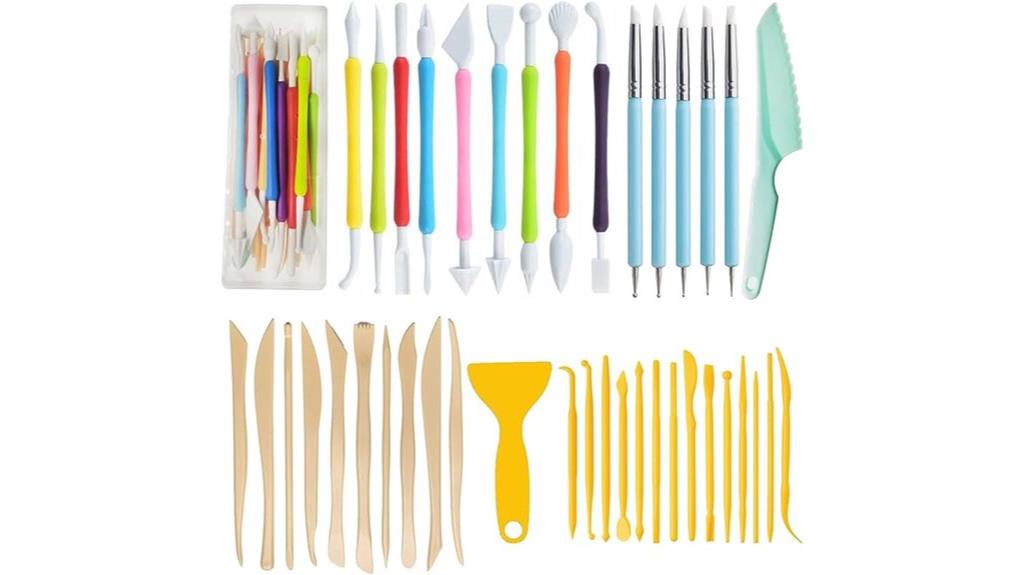 plastic polymer clay tools