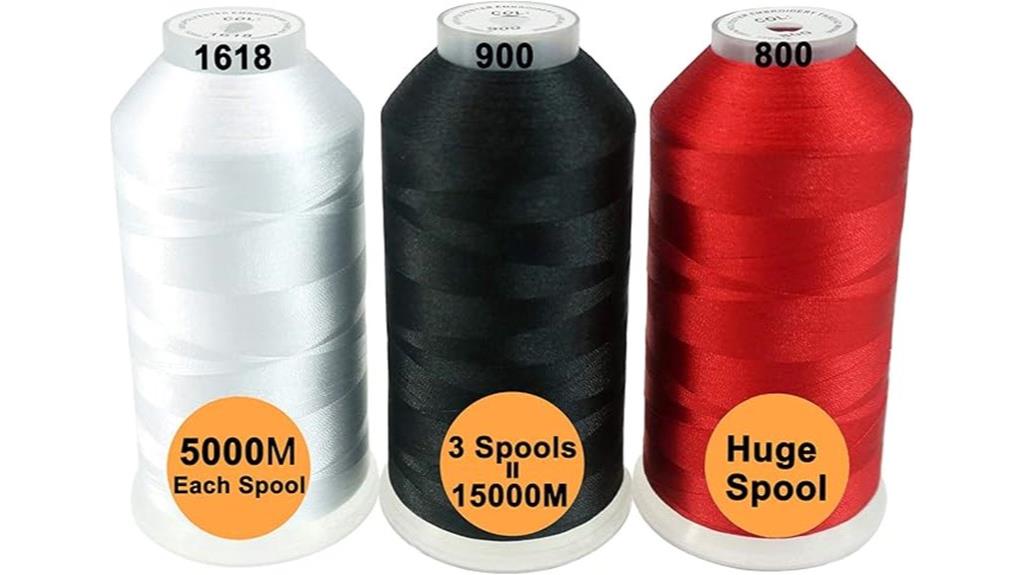 polyester embroidery thread pack