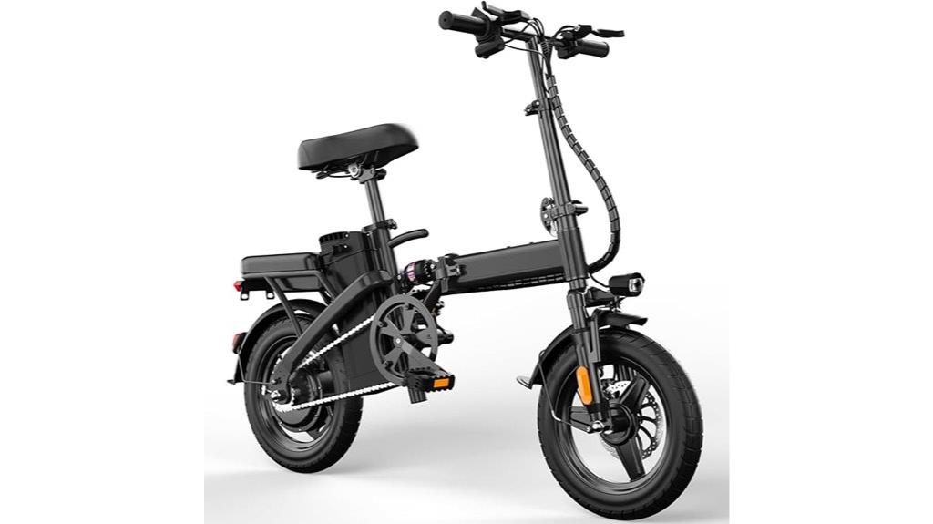 portable adult electric bicycle