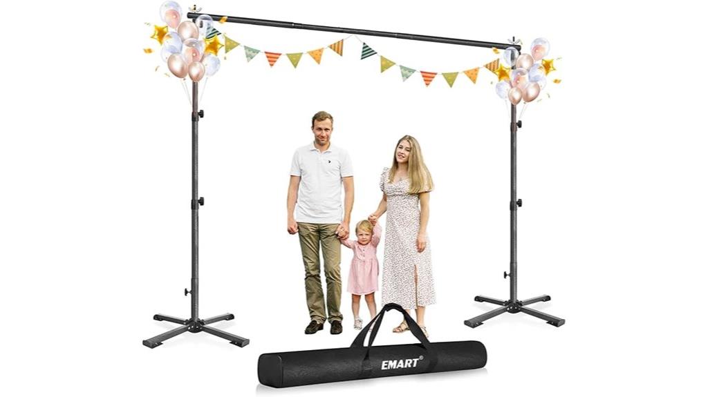 portable backdrop stand kit