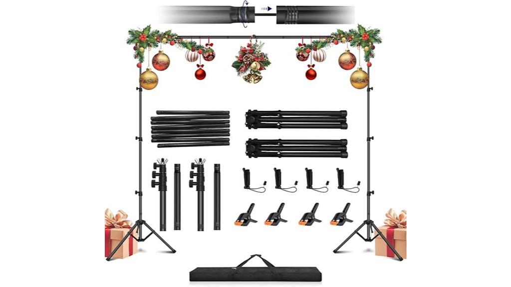 portable backdrop stand kit