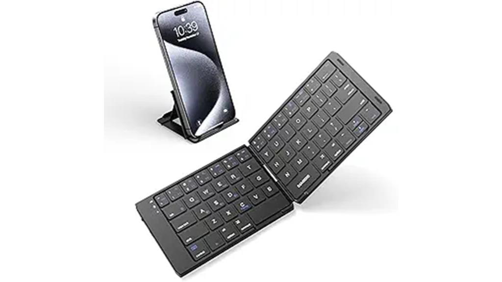 portable multi device foldable keyboard