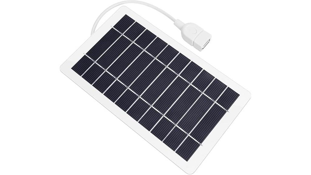 portable outdoor solar charger