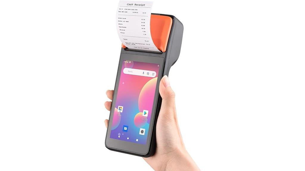 portable pos with 3g
