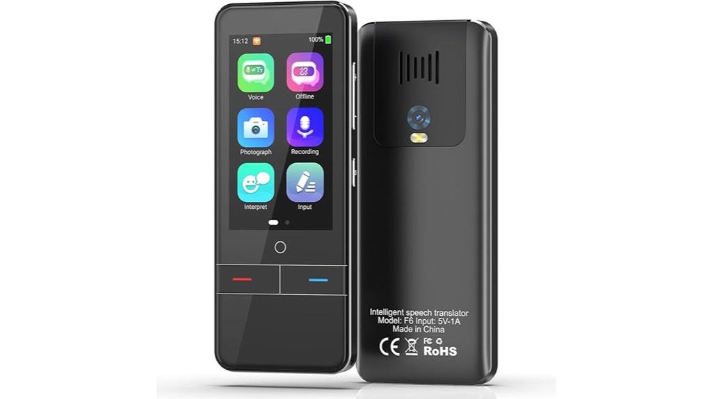 portable real time translation