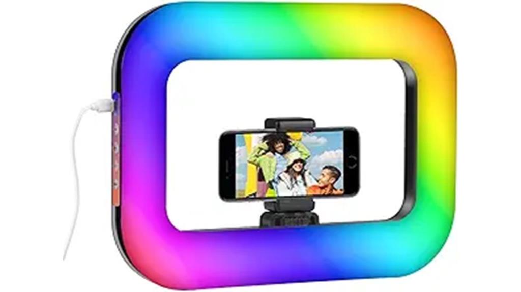 portable rgb ring light