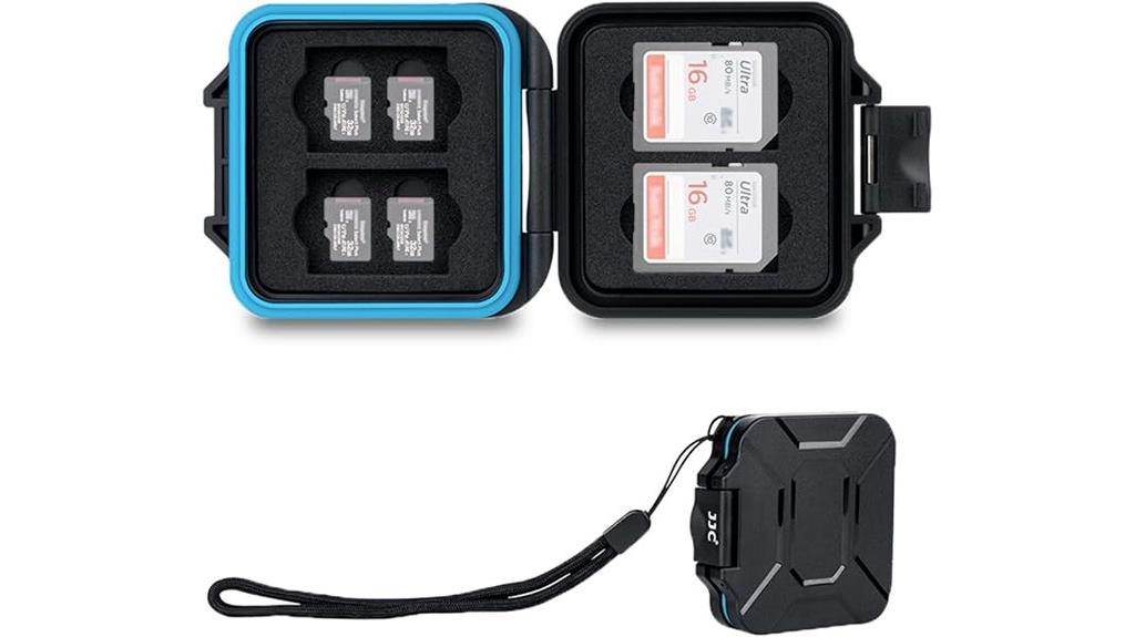 portable sd micro card organizer