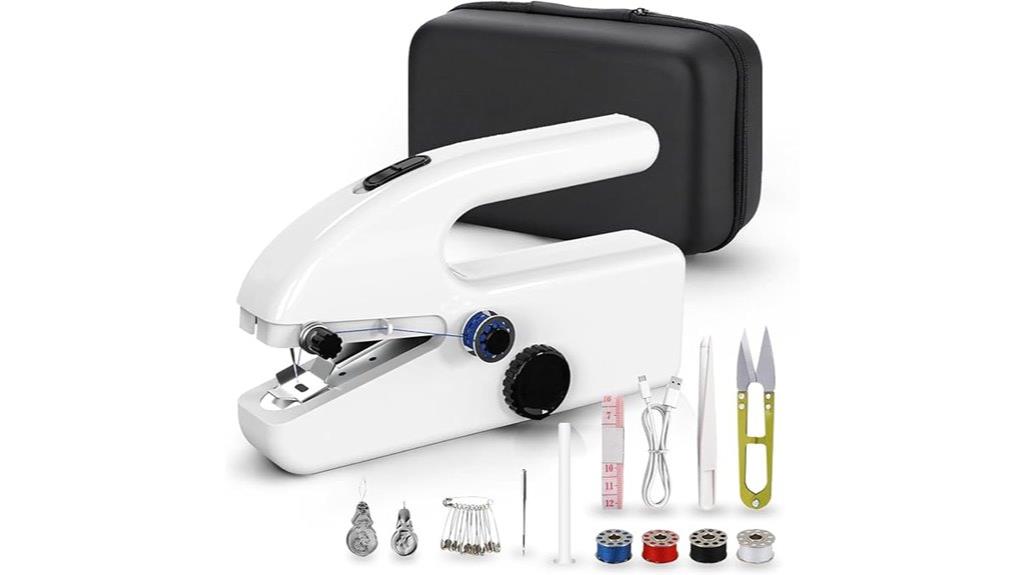 portable sewing kit with storage