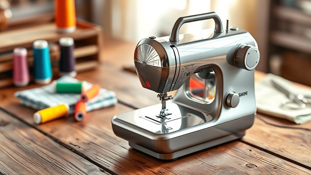 portable sewing machine features