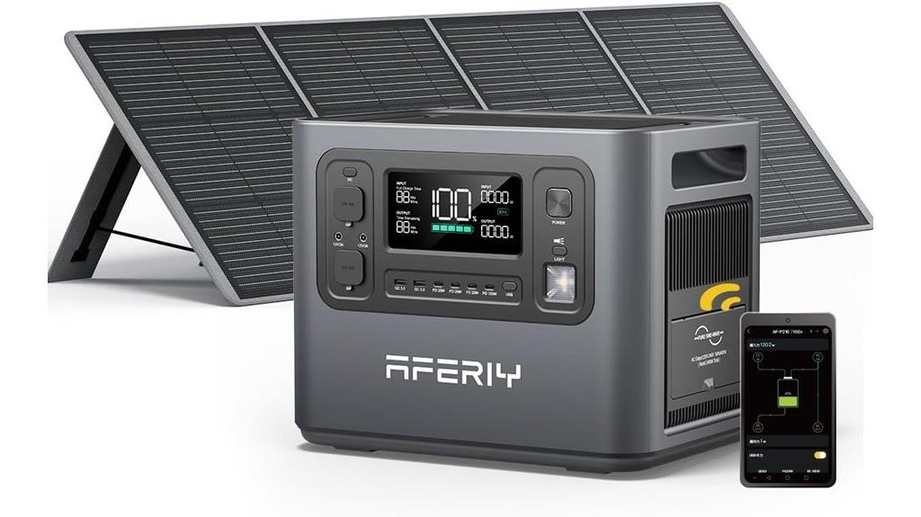 portable solar power station