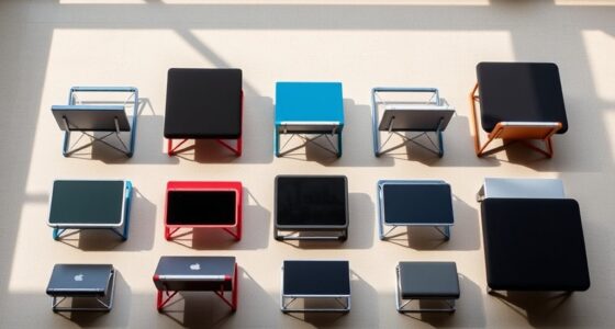 portable travel lapstands
