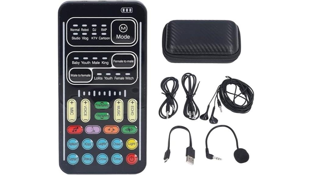 portable voice modulation device