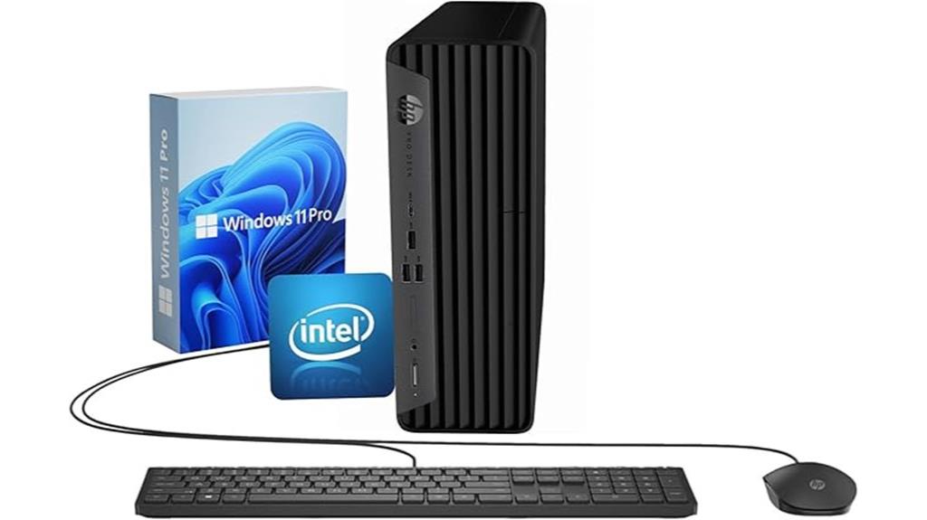 powerful business desktop setup