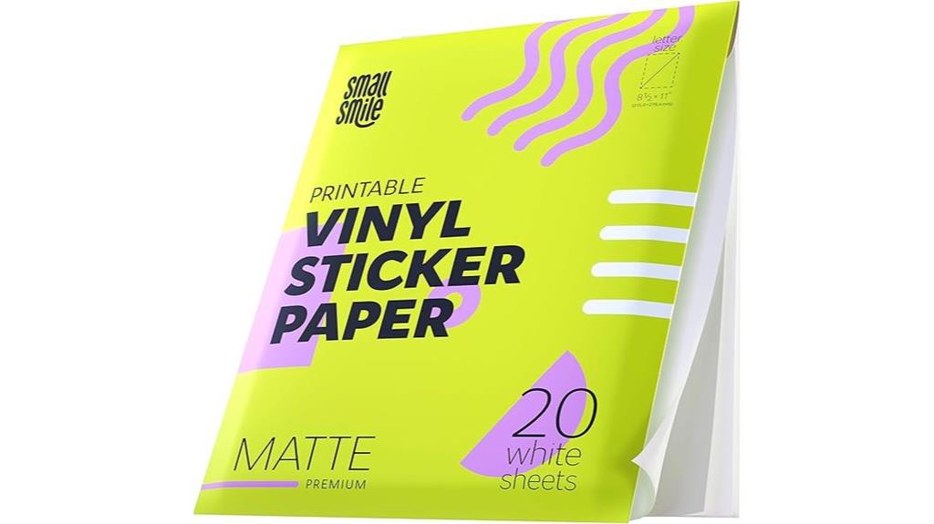 premium vinyl sticker paper