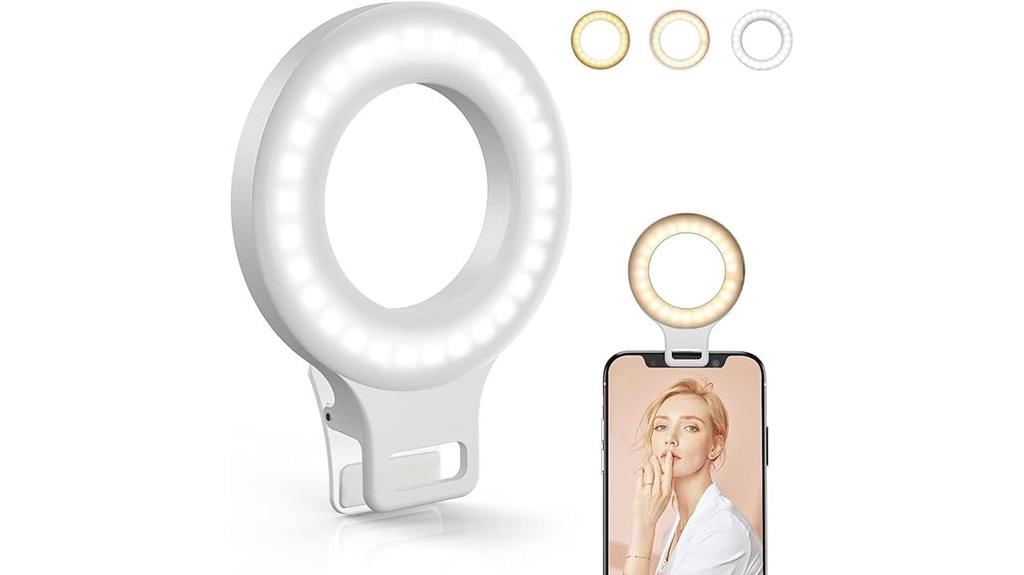 rechargeable 60 led selfie light