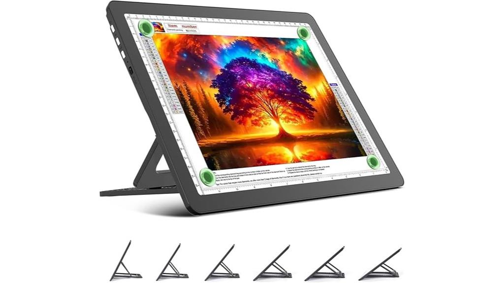 rechargeable a4 light board