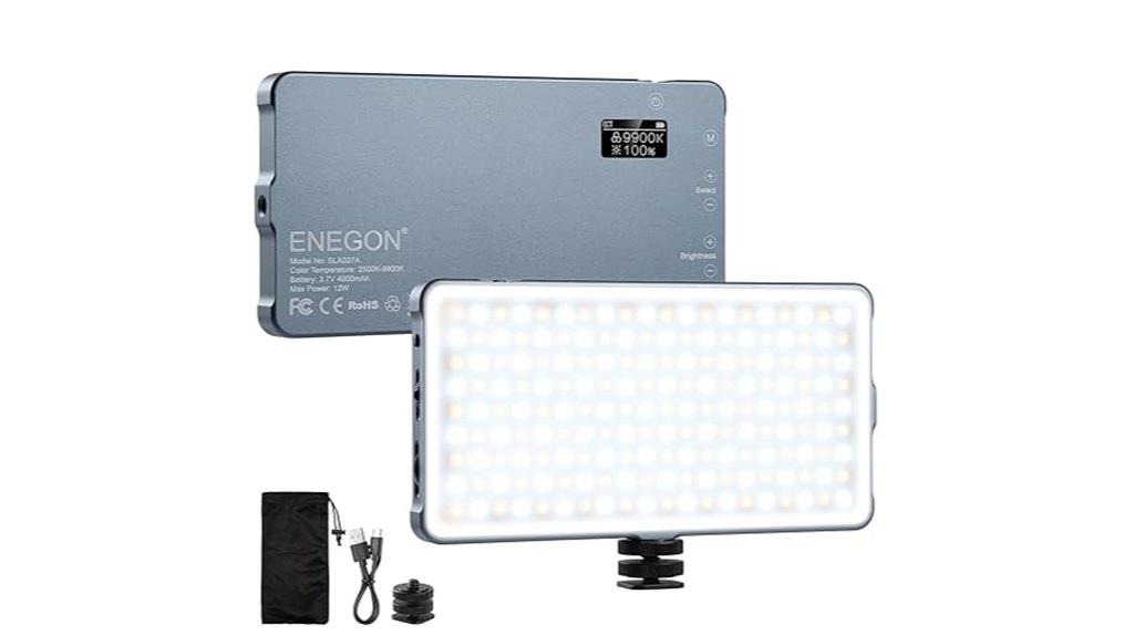 rechargeable led camera light