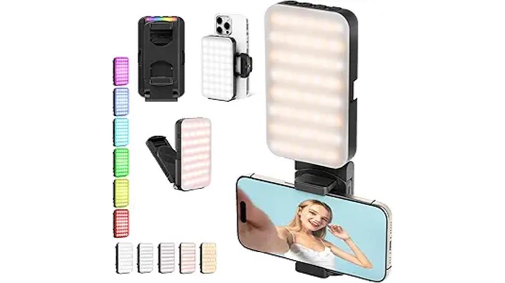 rechargeable phone ring light