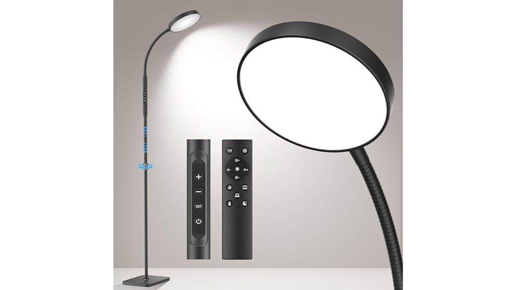 remote touch controlled lamp