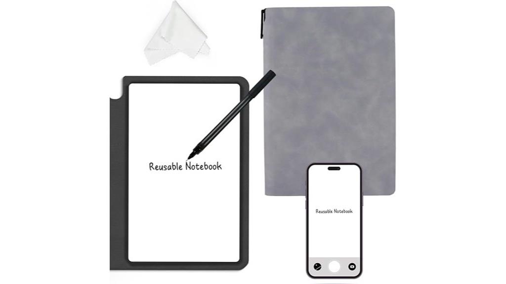 reusable whiteboard notebook