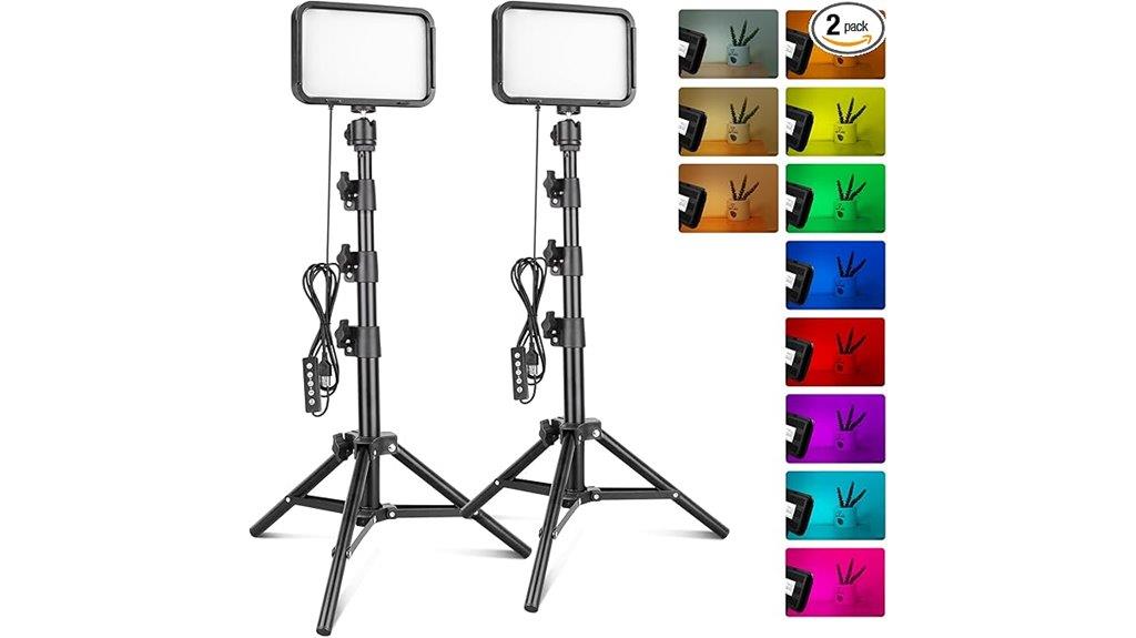 rgb video light kit