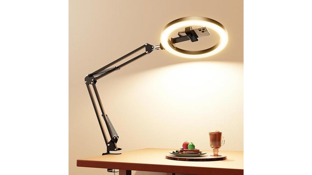 ring light phone mount