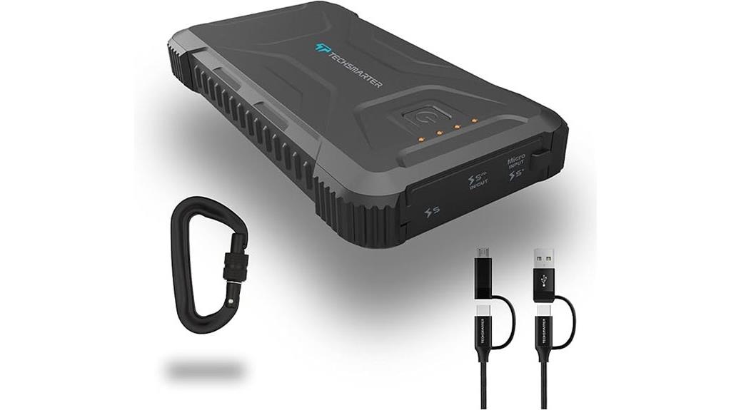 rugged waterproof 20 000mah power bank