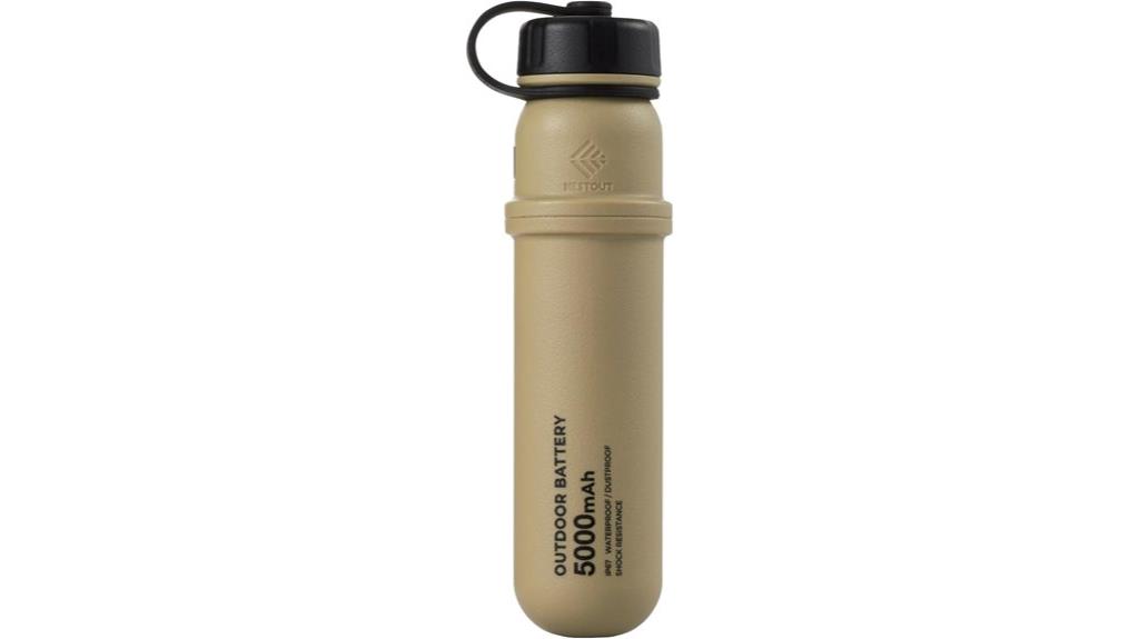 rugged waterproof portable battery