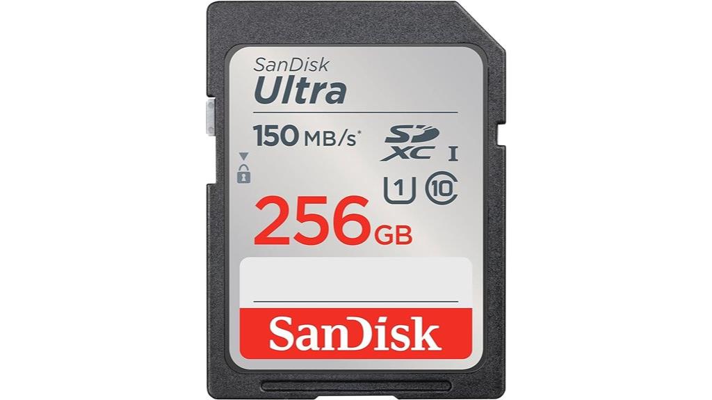 sandisk 256gb memory card