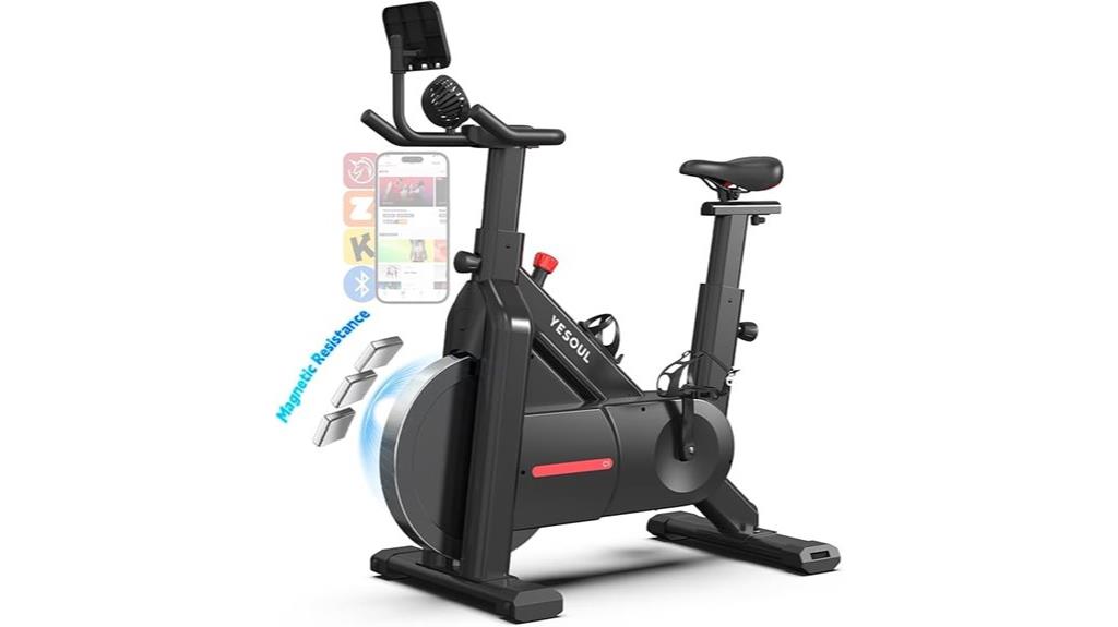 self powered fan exercise bike