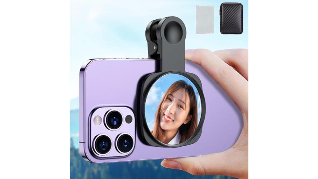 selfie mirror phone attachment
