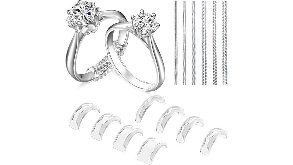 silicone ring size adjusters