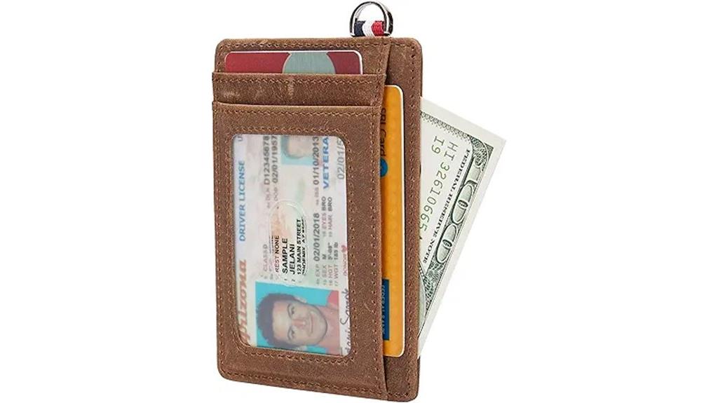 slim rfid front pocket wallet