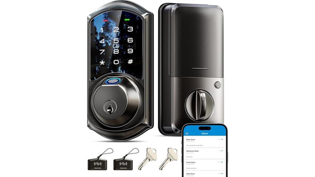 smart fingerprint door lock