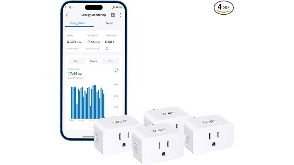 smart plug 4 pack set