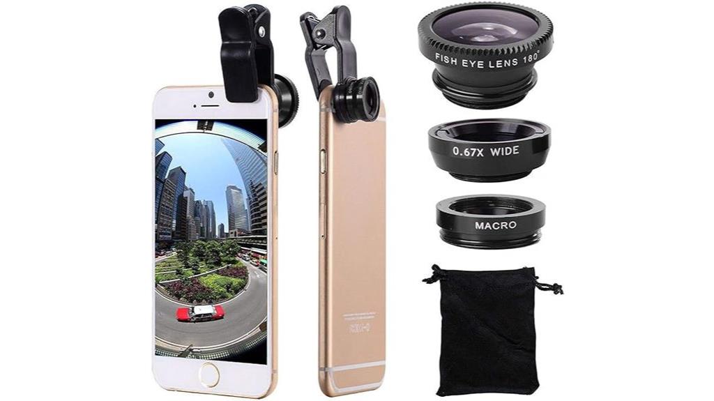 smartphone camera accessory kit