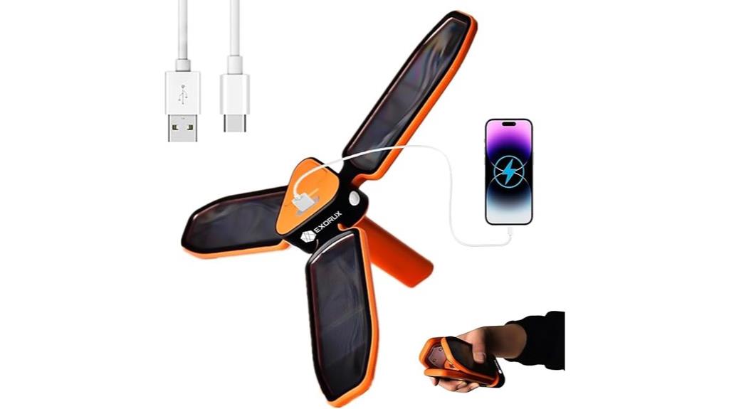 solar camping lantern