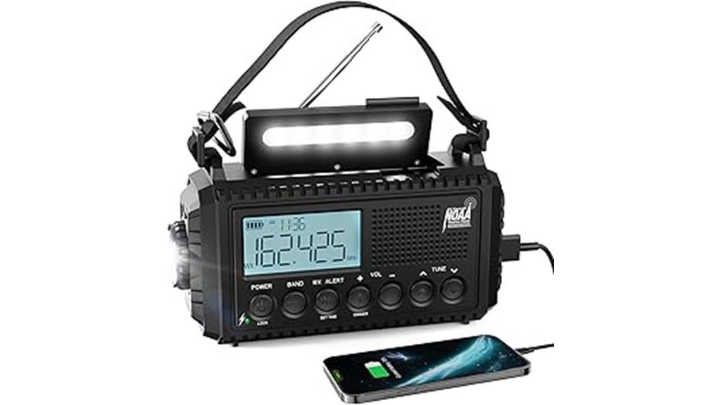 solar emergency weather radio