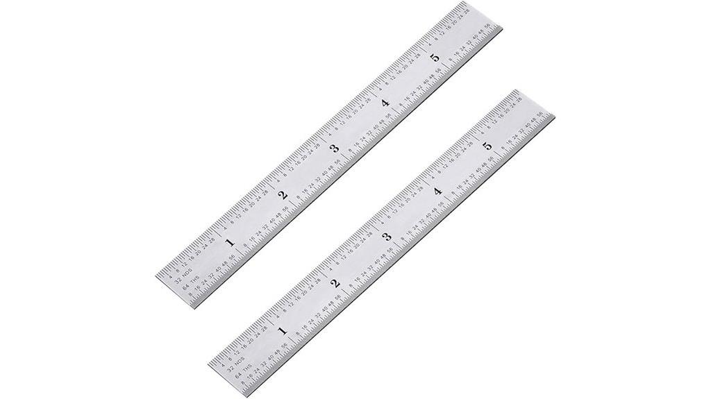 stainless steel engineering rulers