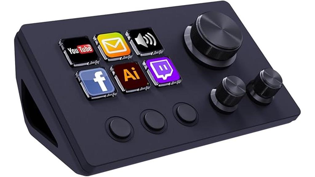 stream controller deck with macros