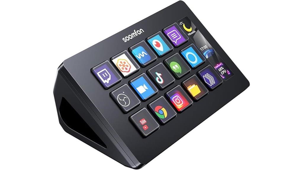 stream deck with 15 keys