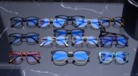 stylish blue light blocking glasses
