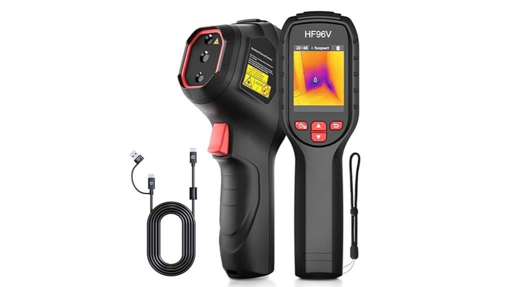 thermal and visual camera