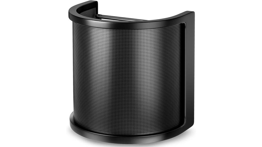 three layer microphone windscreen