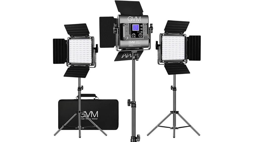 three pack rgb led lights