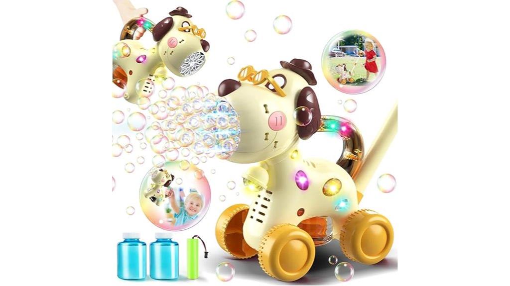 toddler bubble blower machine