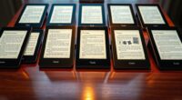 top bright front lit e readers