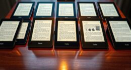 top bright front lit e readers